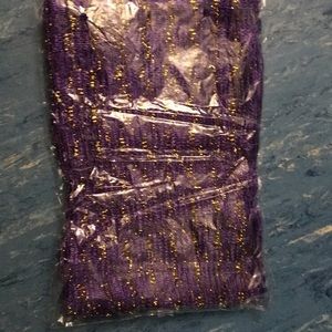 Purple & Gold polyester Kimono 32x40